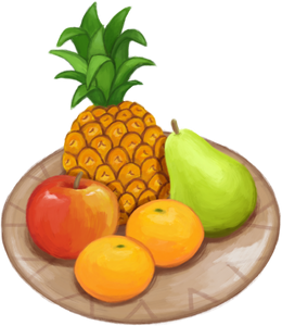 Painterly Fruits